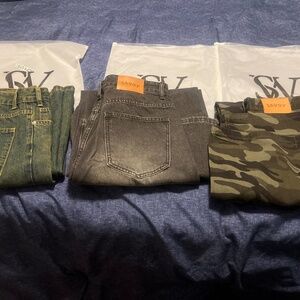3 Brand New Savoy West Jeans